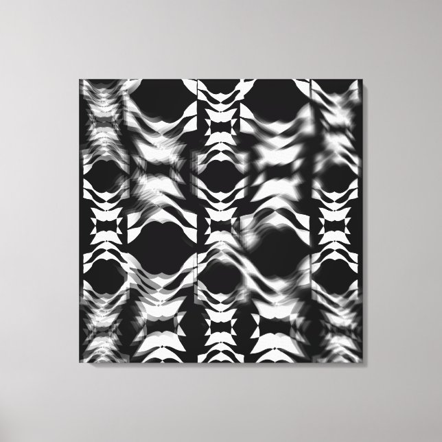mind in reflection canvas print (Front)