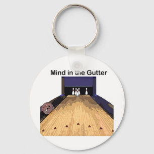 Mind in the Gutter Keychain