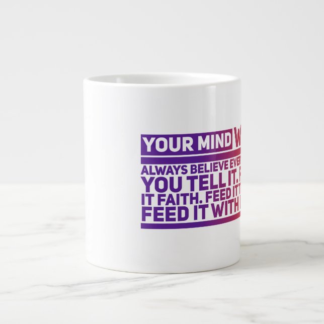 Mind Jumbo Mug (Devant)
