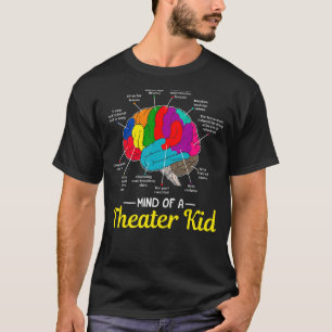 Mind Of A Theatre Kid Brain Musical Theatre  For N T-Shirt