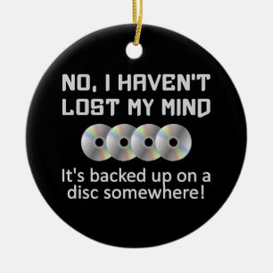 Mind On a Disc ornament