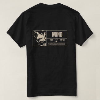 Mind over Matter Minimal Men T-shirt Design