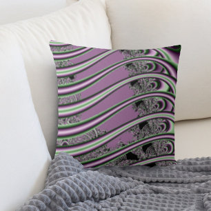 Mind Rhythm Abstract Pillow