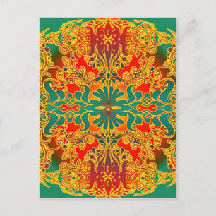 mind stamp postcard