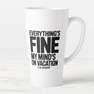 Mind Vacation Latte Mug