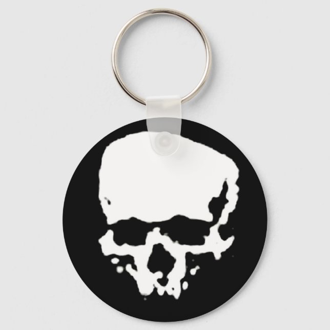 Mind Wither Day signature skull Keychain (Front)