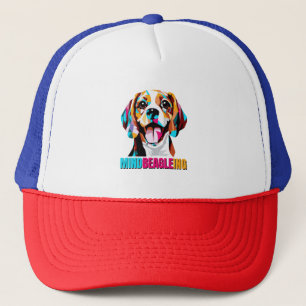 Mindbeagleing Beagle Dog Trucker Hat