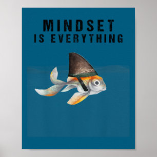 Mindest Is Everything - Motivational Quote Insrati Poster
