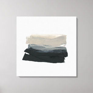 Mindful 1 - Neutral Minimalist Painting Canvas Print