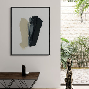 Mindful 2 Impression murale Abstraite minimaliste