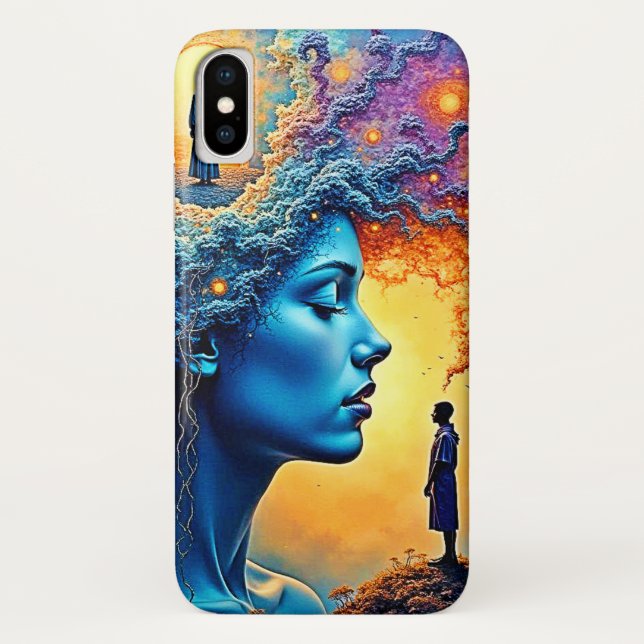 Mindful Cosmic Journey Case-Mate iPhone Case (Back)