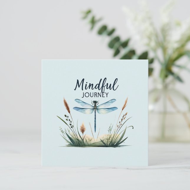 Mindful Journey - Dragonfly Nature (Standing Front)