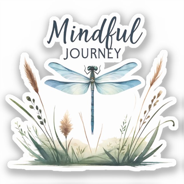 Mindful Journey - Dragonfly Nature (Front)