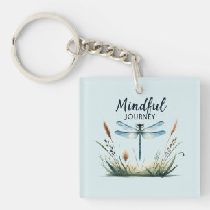 Mindful Journey - Dragonfly Nature Keychain