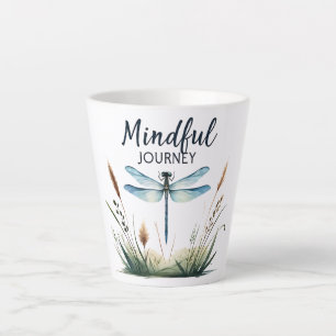 Mindful Journey - Dragonfly Nature Latte Mug