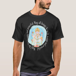 Mindful Lotus Ganesh Spiritual Divine Yoga Meditat T-Shirt