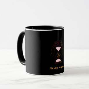 Mindful Moments Hourglass Personalized Zen Aesth Mug