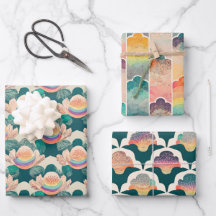 Mindful Moments Mental Health Wrapping Paper