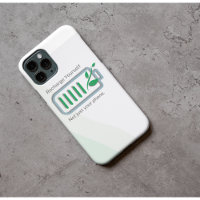 Mindful Recharge: Self-care Phone Case