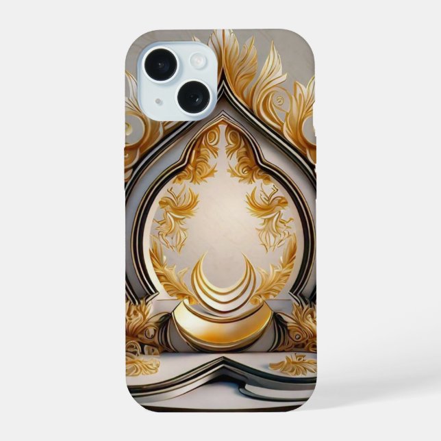 "Mindful Serenity Found" iPhone 15 Case (Back)