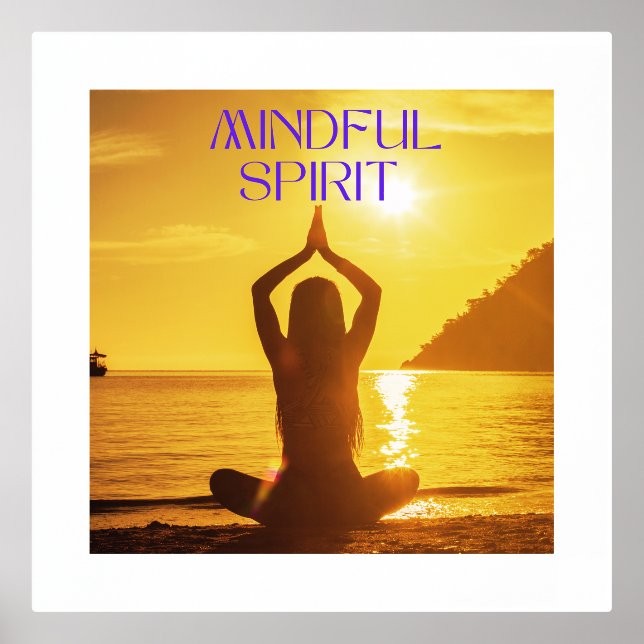 Mindful Spirit Foil Prints (Front)
