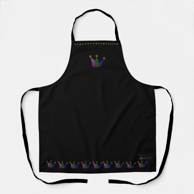 Mindful Word Art Apron (Front)
