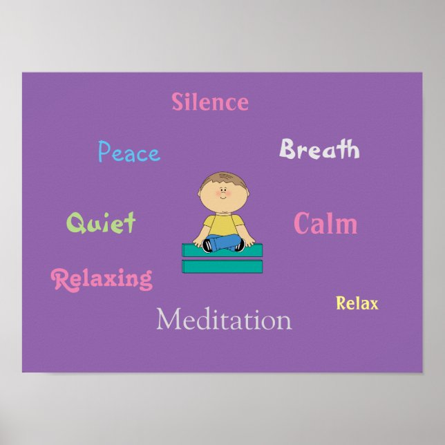 Mindfulness and Meditation Poster (Front)