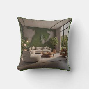 'Mindfulness and Naps' pillow. Throw Pillow