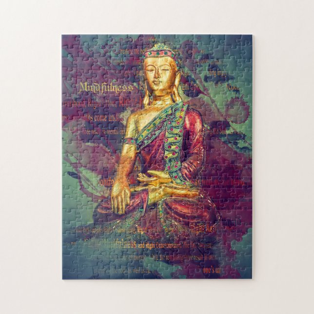 Mindfulness Buddha Jigsaw Puzzle (Vertical)
