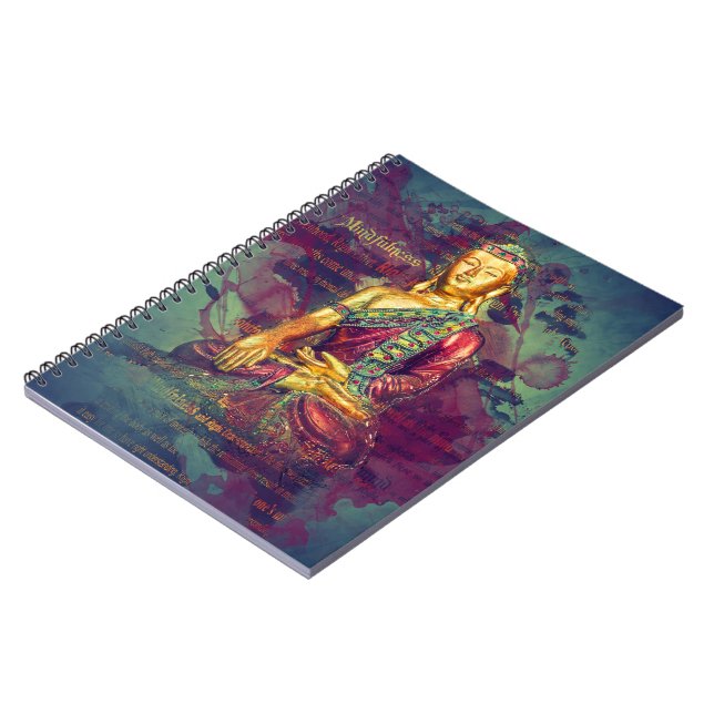 Mindfulness Buddha Notebook (Left Side)