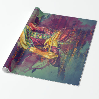 Mindfulness Buddha Wrapping Paper