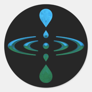 Mindfulness Classic Round Sticker