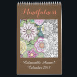 Mindfulness Coloring Calendar 2018<br><div class="desc">Have a relaxing year with a month - by - month colourable calendar! The Mindfulness Coloring Calendar 2018 is now available!</div>