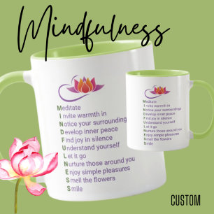 Mindfulness Expressions de Mug Cadeau pour chaque