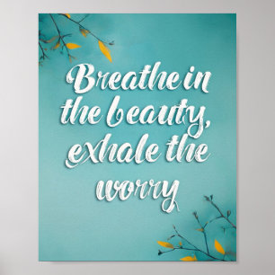Mindfulness Inspirational Wall Art Print, Download