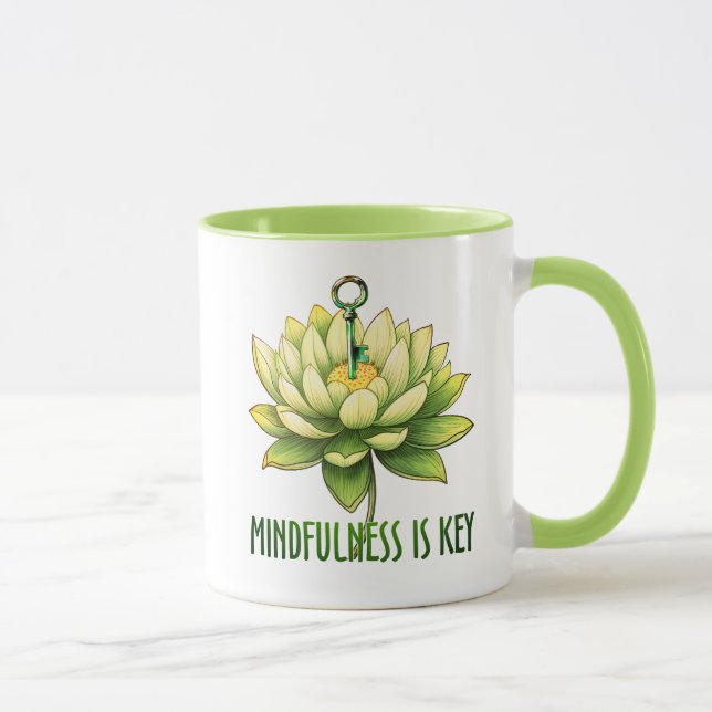 Mindfulness is key mug (Right)