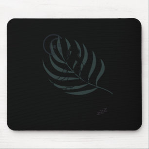 Mindfulness Level Expert Napper Sticker Mouse Pad