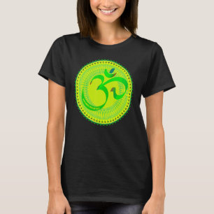Mindfulness Om Ohm Mandala Buddhism Yoga Meditatio T-Shirt