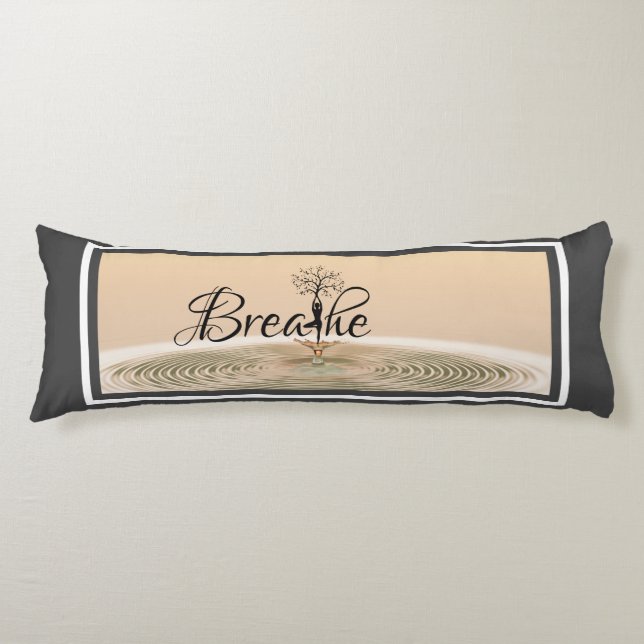 Mindfulness Yoga Tree of Life Body Pillow (Front)