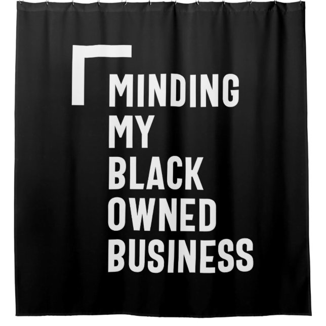 Minding My Black Owned Business Shirt Entrepreneur (Front)