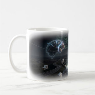 Mind's Crossroads of Quiet Courage Art Mug