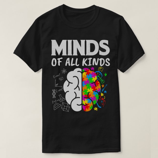 Minds of all kinds 2 T-Shirt (Design Front)