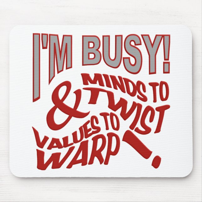 Minds to Twist mousepad (Front)