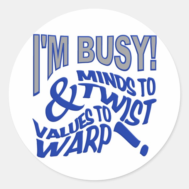 Minds To Twist stickers (Front)