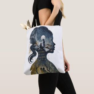 Mindscape: Chic Inspirational Pastel Modern Tote Bag