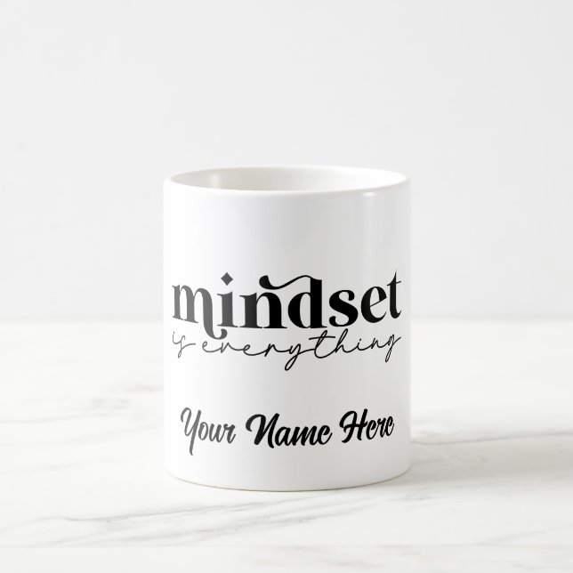 Mindset Custom Personalize Tumbler Mugs (Center)