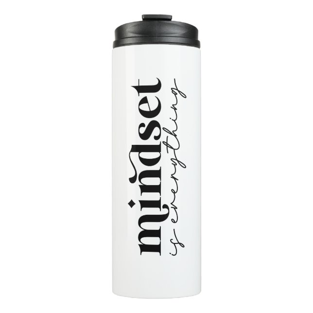 Mindset, Custom Personalize Tumbler Mugs (Front)