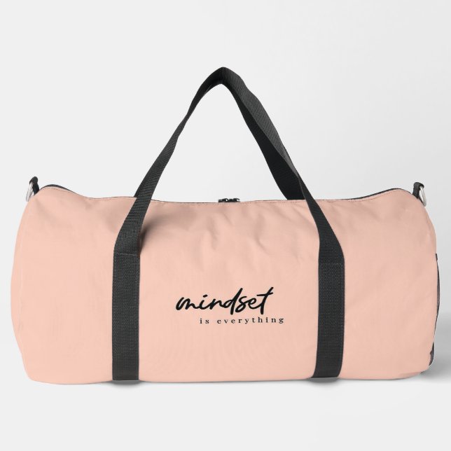 Mindset Is Everything Duffle Bag (Front)