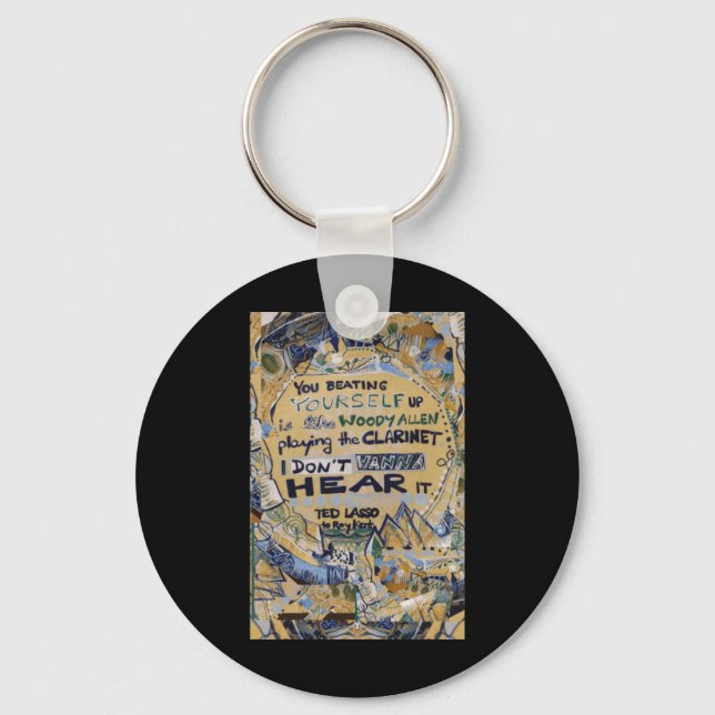 Mindset S – Remember The Future. Sticker  Keychain (Front)