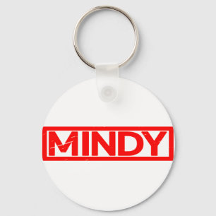 Mindy Stamp Keychain